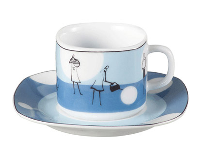 Coffee cup and saucer