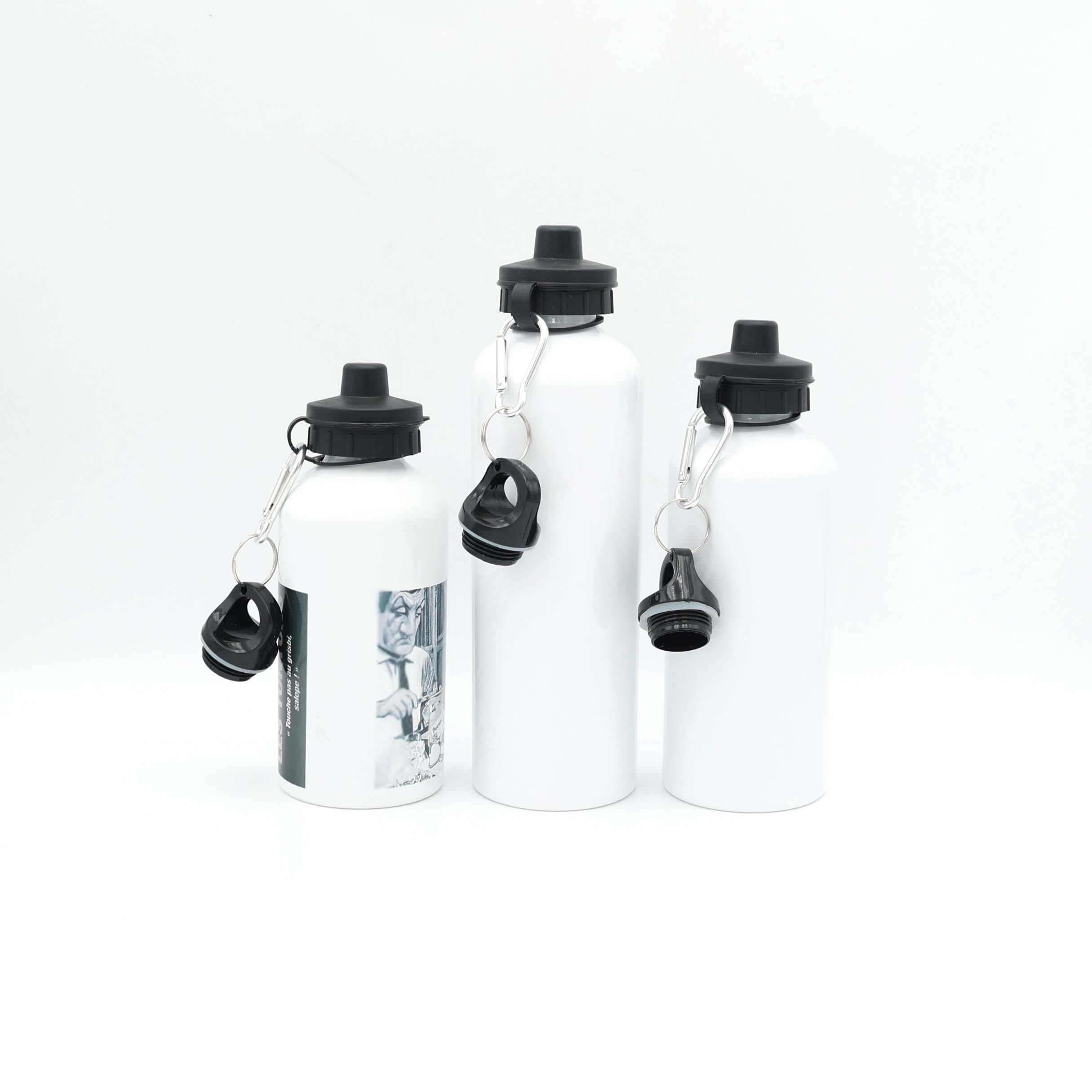 Coated aluminum bottle